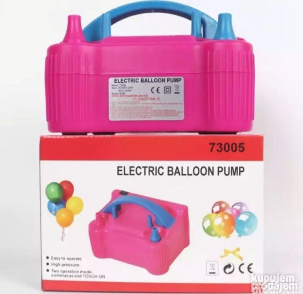 Elektricna pumpa za pravljene balona