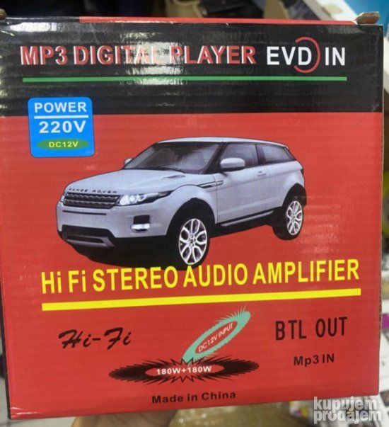 Stereo audio pojacalo Akcija