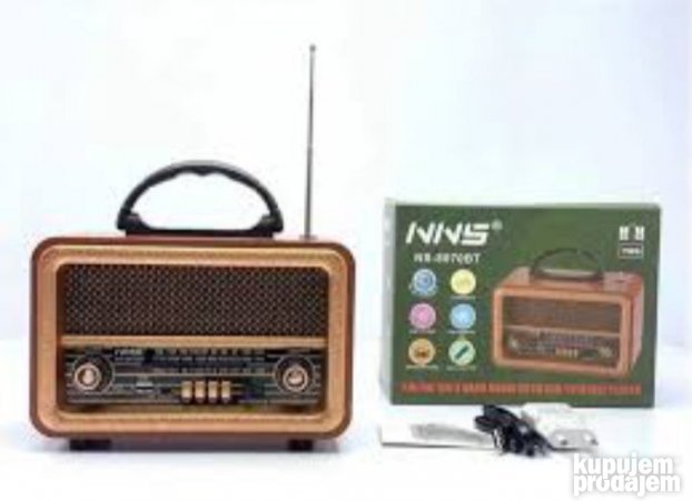 Bluetooth FM radio u Retro dizajnu