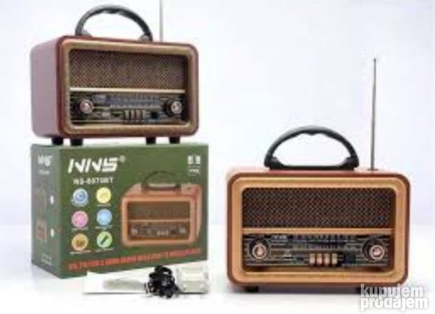 Bluetooth FM radio u Retro dizajnu