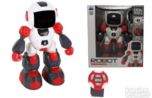 Robot koji govori sa komandama na satu u vise boja