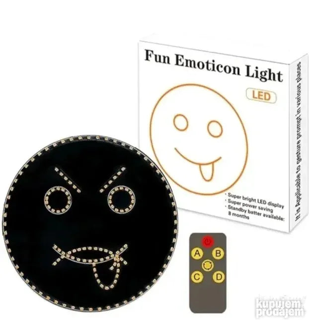 Emoji displej Led smajli za automobile