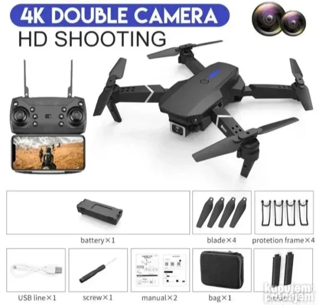 Dron W8 odlican dron za pocetnike AKCIJA