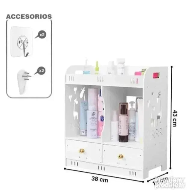Organizator za kozmetiku i šminku / Polica za kupatilo