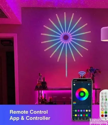 Led RGB vatromet traka sa daljinskim