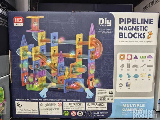 Magnetne kocke 112 delova