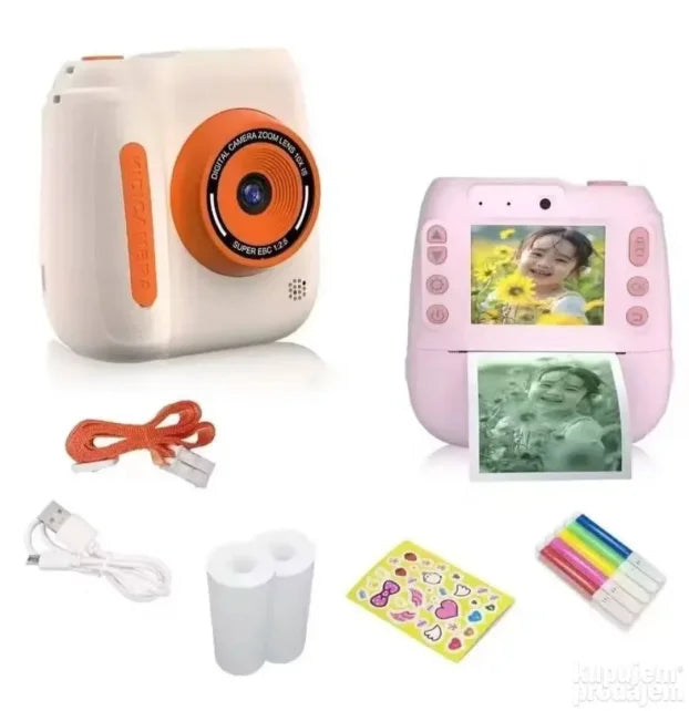 Deciji foto aparat stampac Novi model u više boja