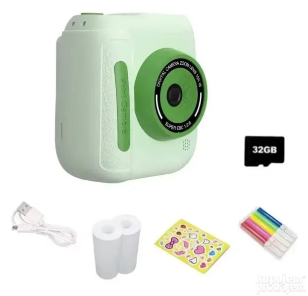 Deciji foto aparat stampac Novi model u više boja