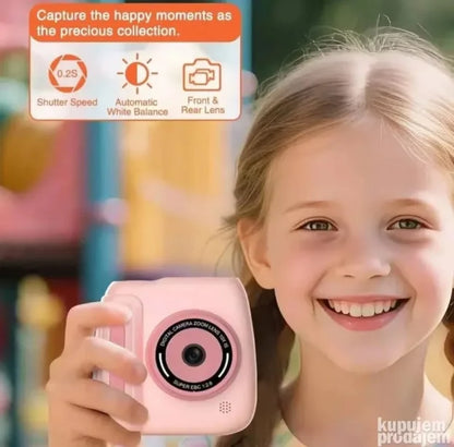 Deciji foto aparat stampac Novi model u više boja