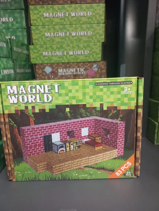 Majnkraft magnetne kocke Novi set od 83 delova