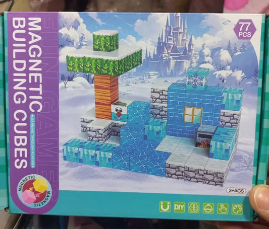 Majnkraft magnetne kocke Novi set od 77 delova