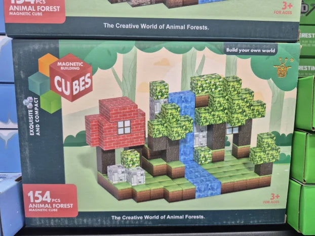 Majnkraft magnetne kocke 154 delova Super blokovi za igru