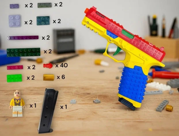 Pištolj koji se sklapa kao lego
