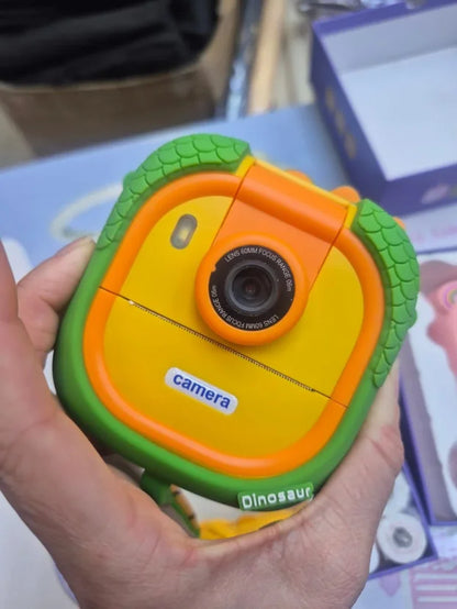 Dečiji foto aparat kamera sa štampačem Dino i Jednorog