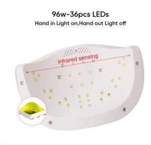 T1 96W LED/UV Lampa Za NOKTE Za DVE Ruke