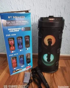 Bt bluetooth karaoke zvucnik sa mikrofonom Akcija