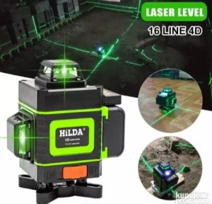 Digitalni zeleni laser za nivelaciju 4D 16 linija