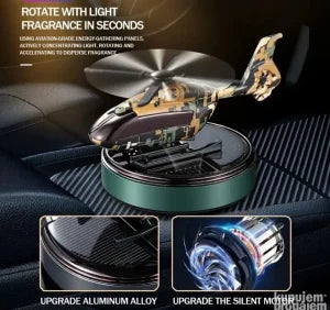 Helikopter solarni difuzor i miris za auto