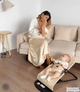 Njihalica Lezaljka za bebe sa igrackama